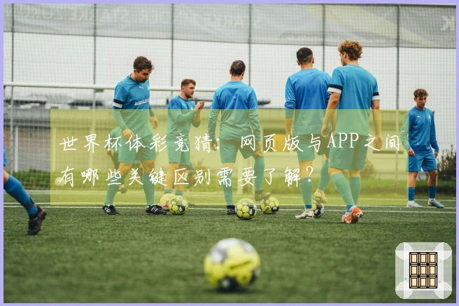 世界杯体彩竞猜：网页版与APP之间有哪些关键区别需要了解？